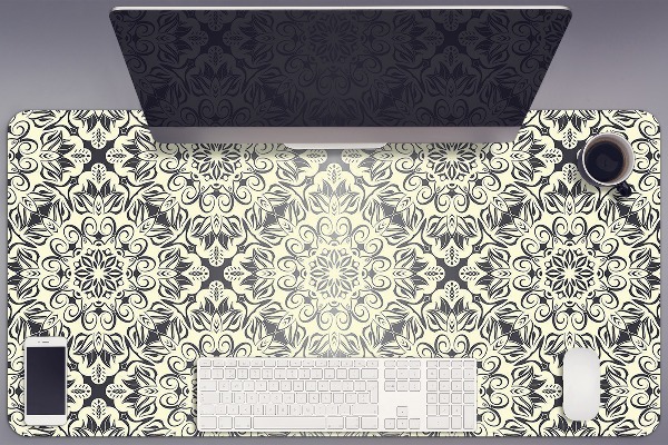 Mapa pentru birou model floral