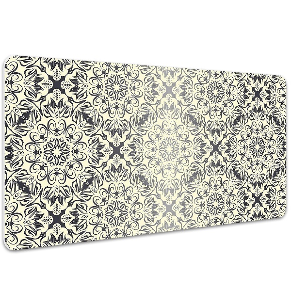Mapa pentru birou model floral