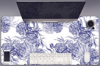 Mapa birou bujori violet