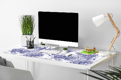 Mapa birou bujori violet