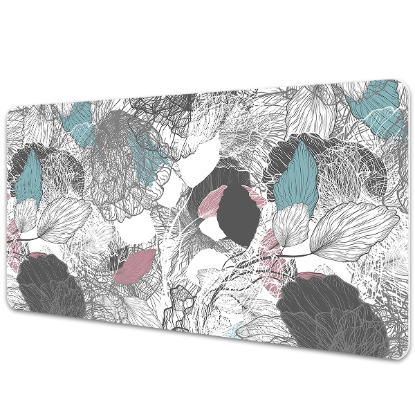 Mapa pentru birou model floral