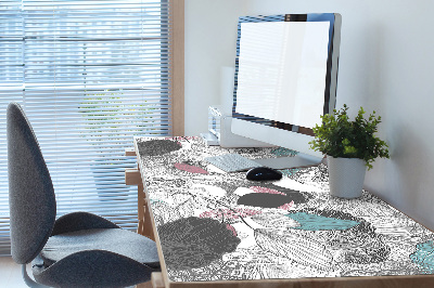 Mapa pentru birou model floral