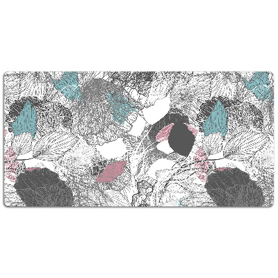 Mapa pentru birou model floral