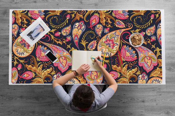 Mapa de birou colorat Paisley