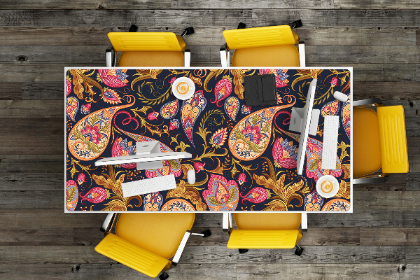 Mapa de birou colorat Paisley