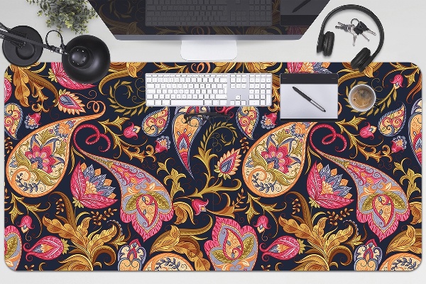 Mapa de birou colorat Paisley