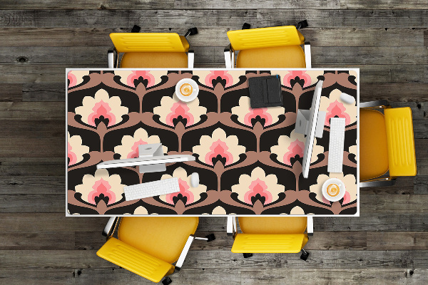 Mapa pentru birou model floral