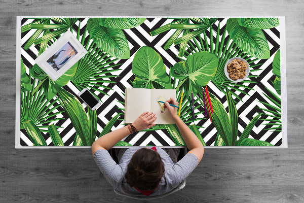 Mapa de birou frunze tropicale