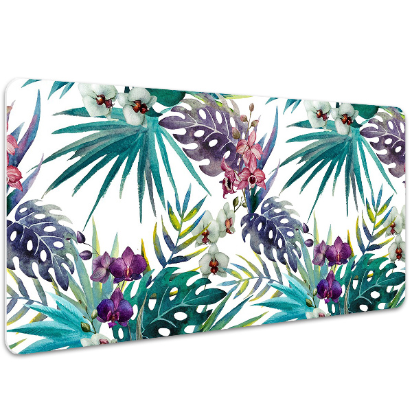 Mapa birou frunze tropicale