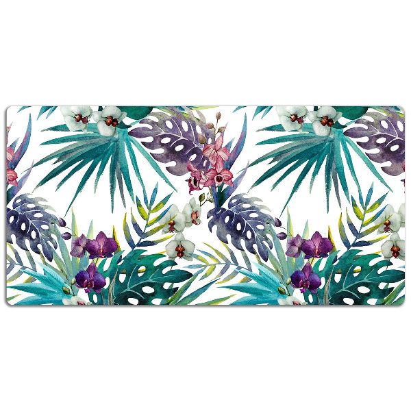Mapa birou frunze tropicale