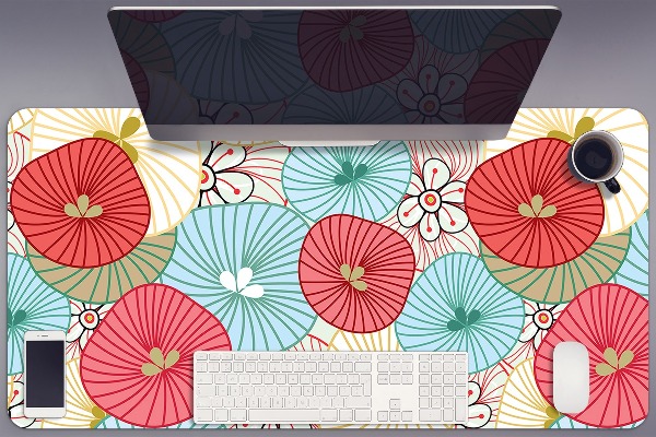 Mapa de birou model floral