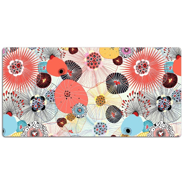 Mapa de birou model floral