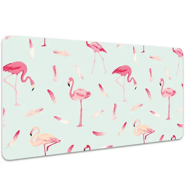 Mapa pentru birou Flamingos și stilou