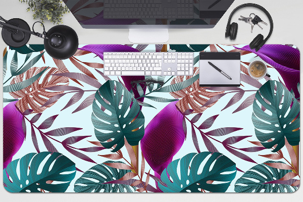 Mapa birou frunze tropicale