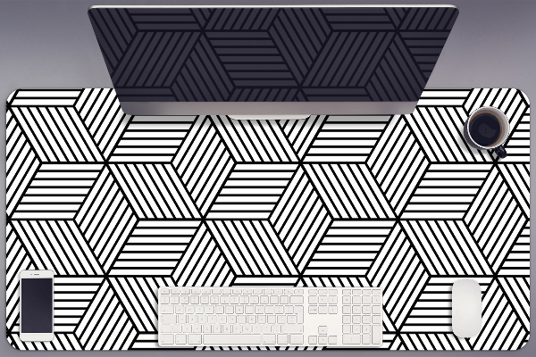 Mapa birou cuburi geometrice