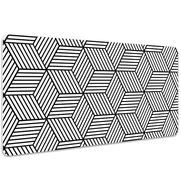 Mapa birou cuburi geometrice