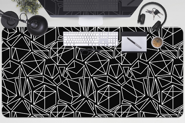 Mapa pentru birou forme geometrice