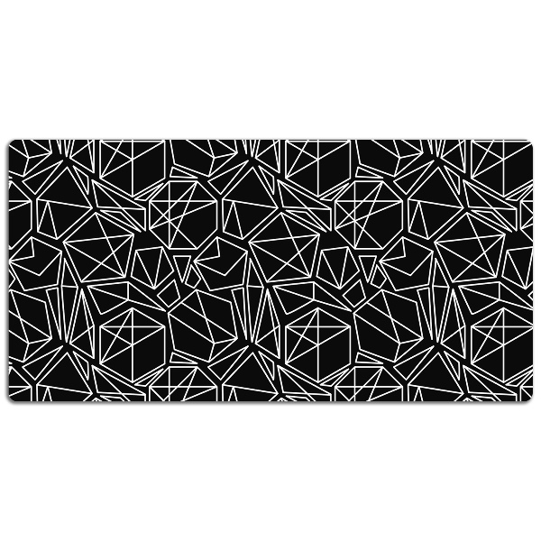 Mapa pentru birou forme geometrice