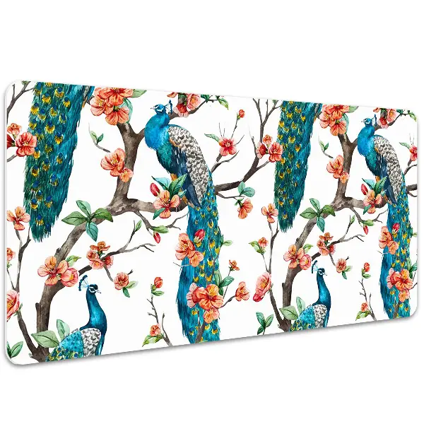 Mapa de birou Peacock colorat