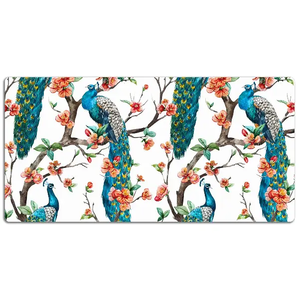 Mapa de birou Peacock colorat