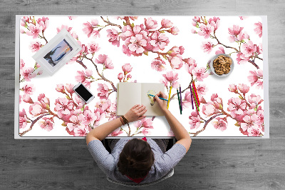 Mapa birou flori de cireș