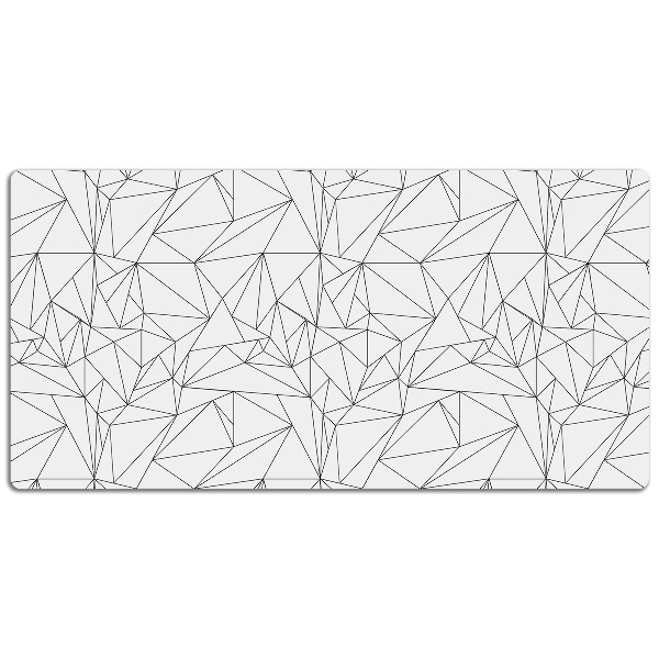 Mapa birou triunghiuri simple,