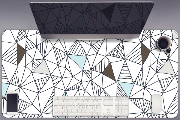 Mapa pentru birou model geometric