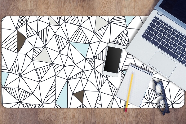 Mapa pentru birou model geometric