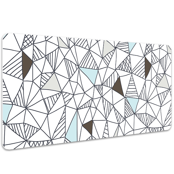 Mapa pentru birou model geometric