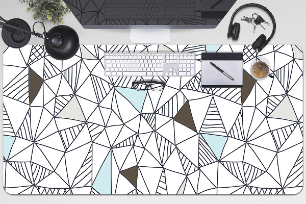 Mapa pentru birou model geometric