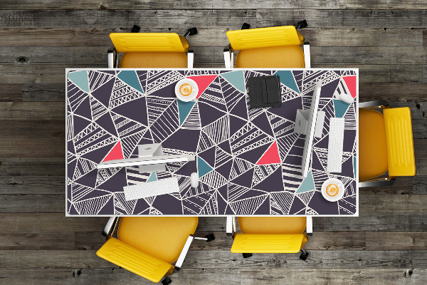 Mapa pentru birou model Doodle