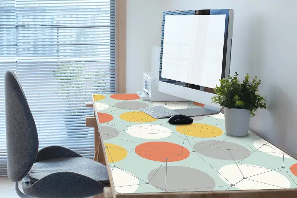Mapa pentru birou model geometric