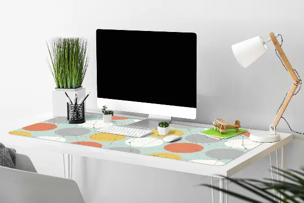 Mapa pentru birou model geometric