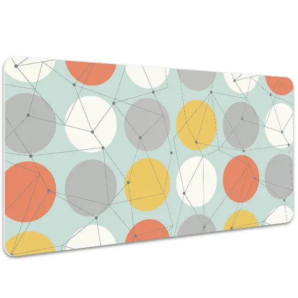 Mapa pentru birou model geometric
