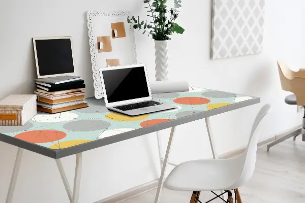 Mapa pentru birou model geometric