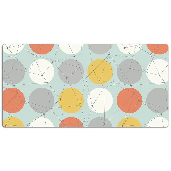 Mapa pentru birou model geometric