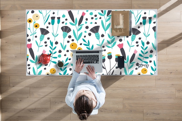 Mapa birou flori scandinave