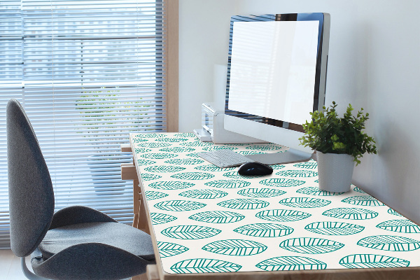 Mapa pentru birou frunze de model