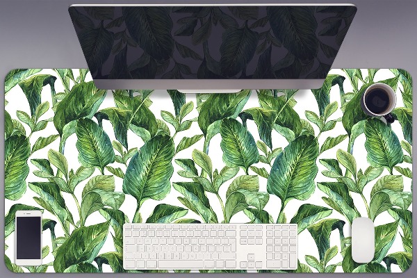 Mapa birou frunze tropicale