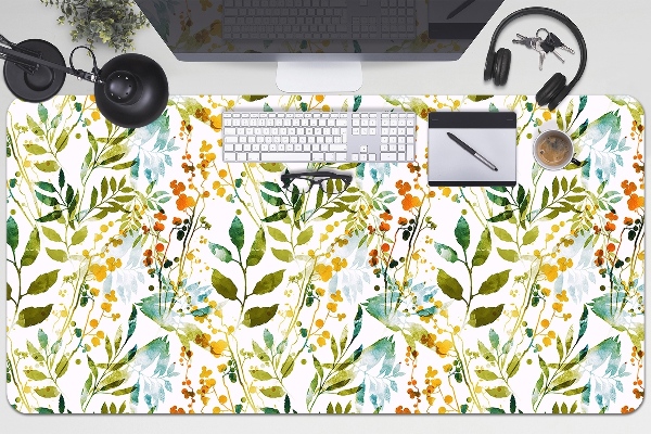 Mapa de birou flori boho
