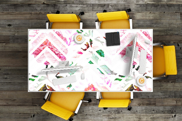 Mapa birou florale Chevron