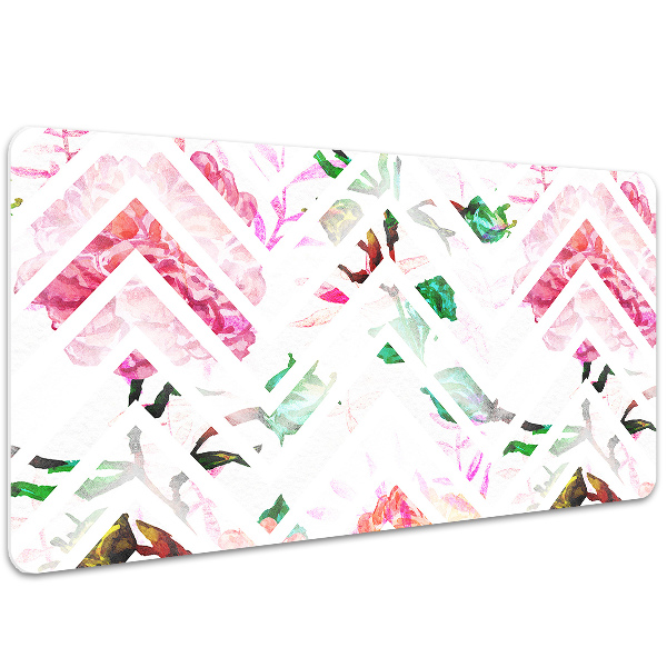 Mapa birou florale Chevron