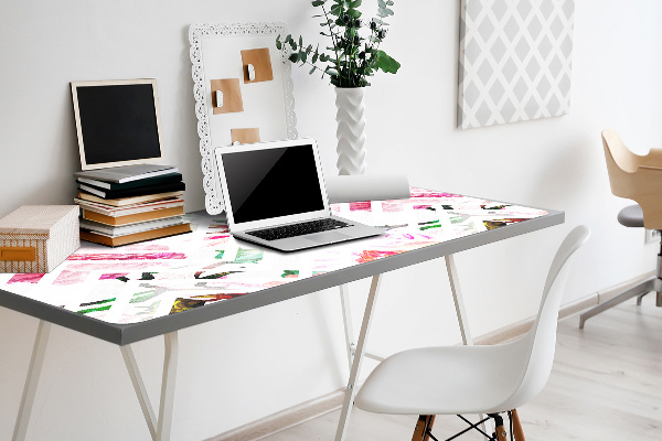 Mapa birou florale Chevron