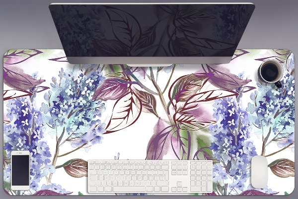 Mapa birou frunze violet