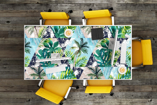 Mapa pentru birou mozaic tropical