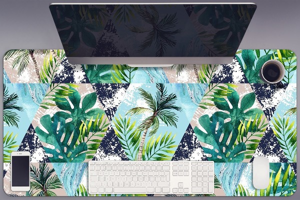 Mapa pentru birou mozaic tropical