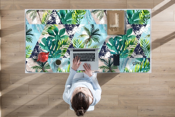 Mapa pentru birou mozaic tropical