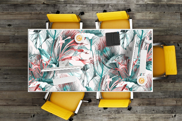 Mapa de birou desen tropical
