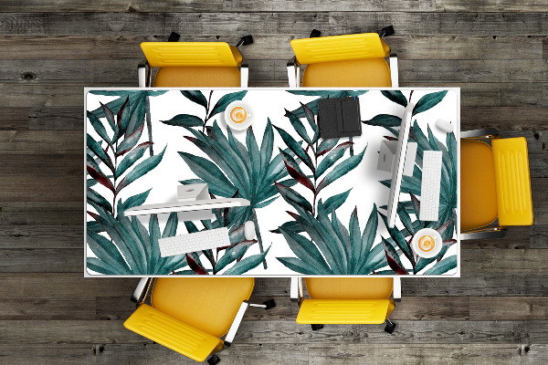 Mapa de birou ilustrare tropical