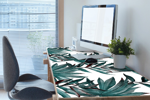 Mapa de birou ilustrare tropical
